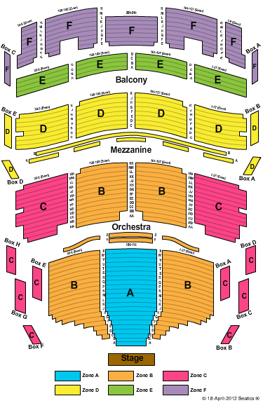 Au Seating Chart