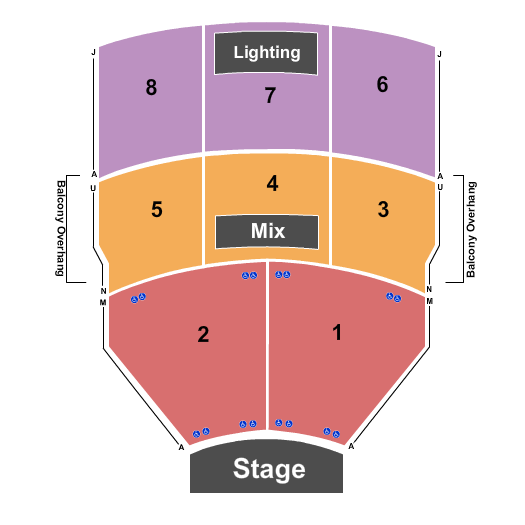 Washington Center For Performing Arts Seating Chart
