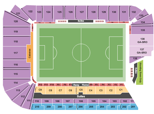 Audi Field Seating Chart: Soccer 2