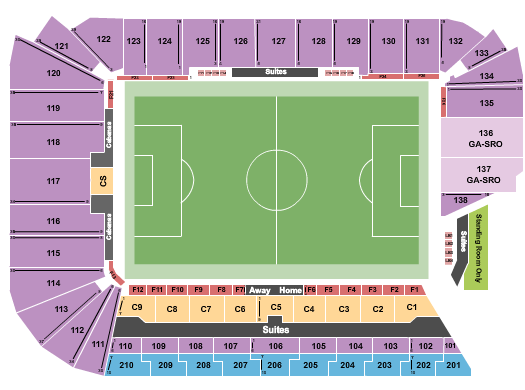 Audi Field Seating Chart: Soccer 2