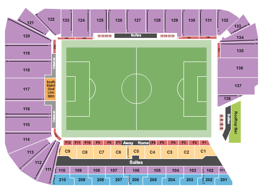 Audi Field Seating Chart: Soccer 3