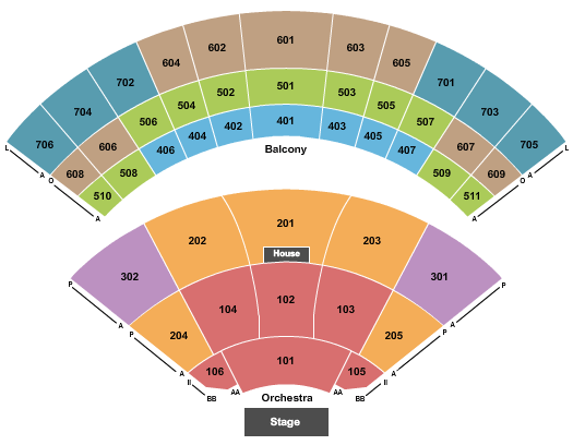 Auditorio Telmex Seating Chart