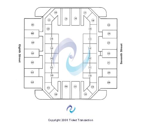 James Brown Arena Seating Chart