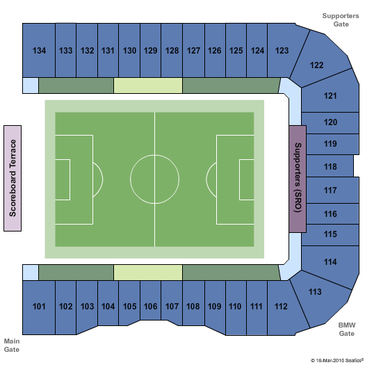 Mls All Star Game Seating Chart