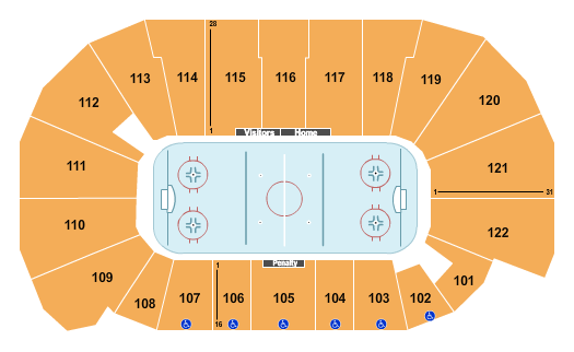 Moncton Downtown Centre Seating Chart