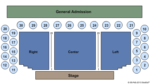 Avila Beach Resort Seating Chart