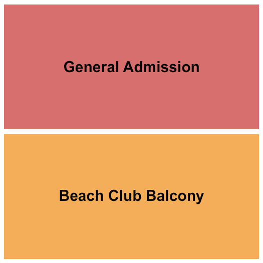 Avila Beach Resort Seating Chart: GA/Balcony