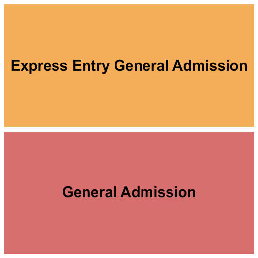Avondale Music Hall Seating Chart: GA & Express Entry