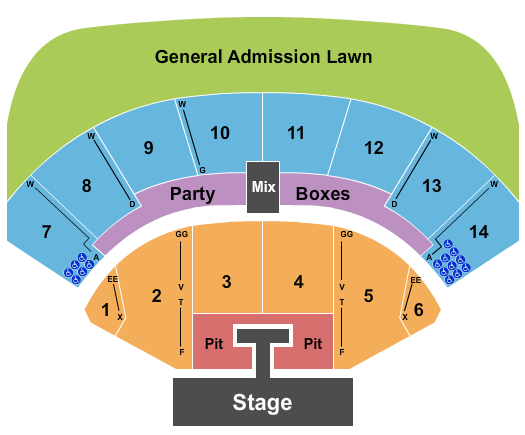 Azura Amphitheater Seating Chart: Old Dominion