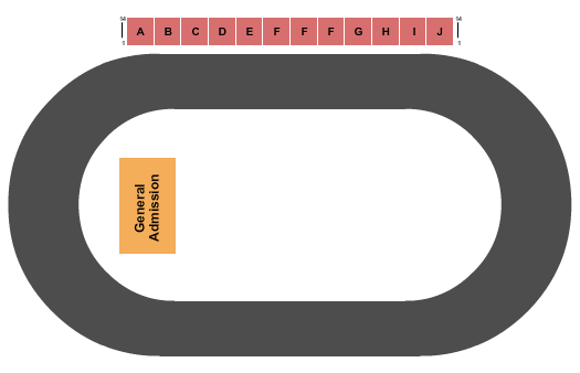 BAPS Motor Speedway Seating Chart: World of Outlaws