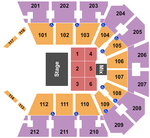 BB&T Arena - KY Map