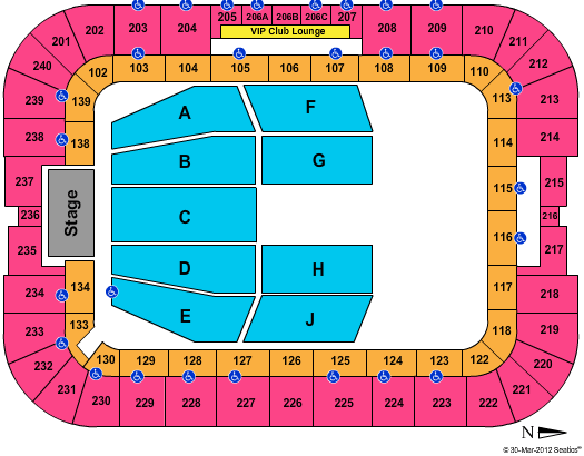 BBVA Compass Stadium Seating Chart