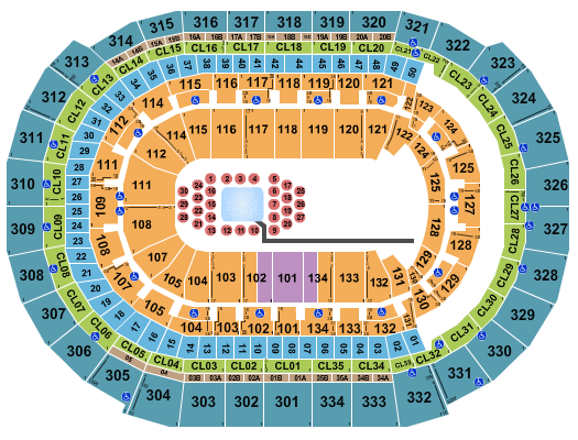Amerant Bank Arena Seating Chart: BKFC Ice Wars