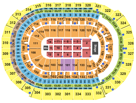 Amerant Bank Arena Seating Chart