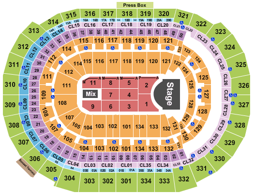 Florida Panthers Seating Chart With Rows
