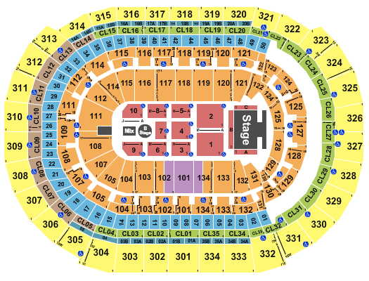 Amerant Bank Arena Seating Chart