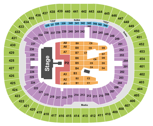 BC Place Stadium Seating Chart: AC/DC 1