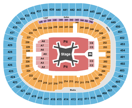BC Place Stadium Seating Chart: Luke Combs