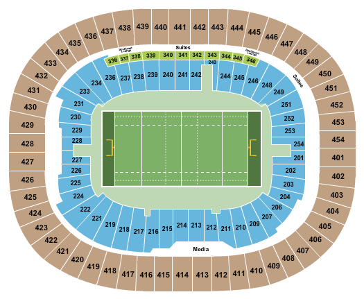 BC Place Stadium Seating Chart: Rugby 2