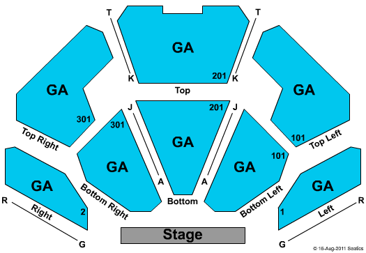BJCC Theatre Seating Chart