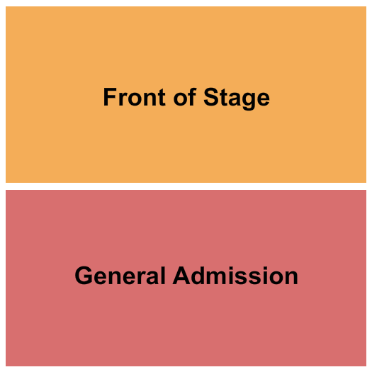 BLVD Nights Seating Chart: GA & Front of Stage