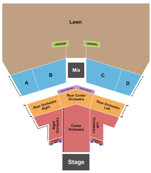 Catholic Health Amphitheater At Bald Hill Seating Chart: Endstage