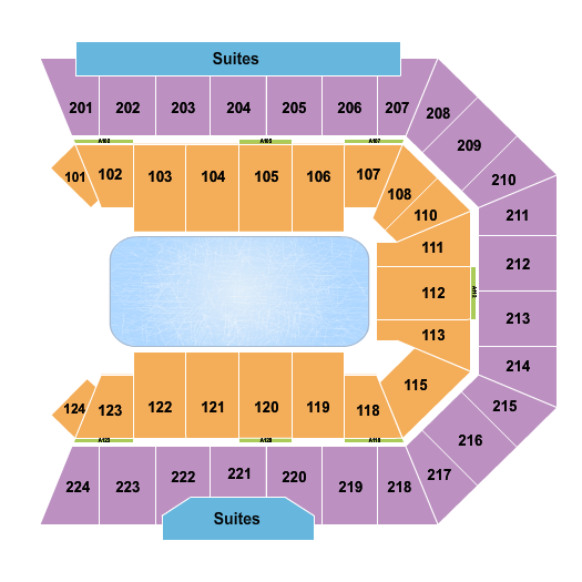 BMO Center - Rockford Seating Chart: Disney On Ice