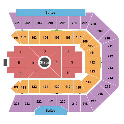BMO Center - Rockford Seating Chart: Nate Bargatze