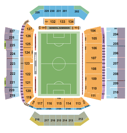 BMO Field Seating Chart: Soccer WC Category