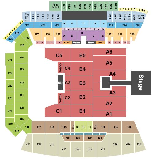 BMO Stadium Seating Chart: Ateez