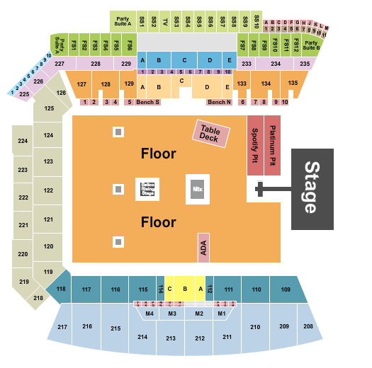 BMO Stadium Seating Chart: Fest