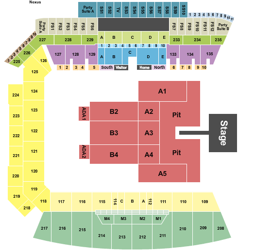 BMO Stadium Seating Chart: Foo Fighters
