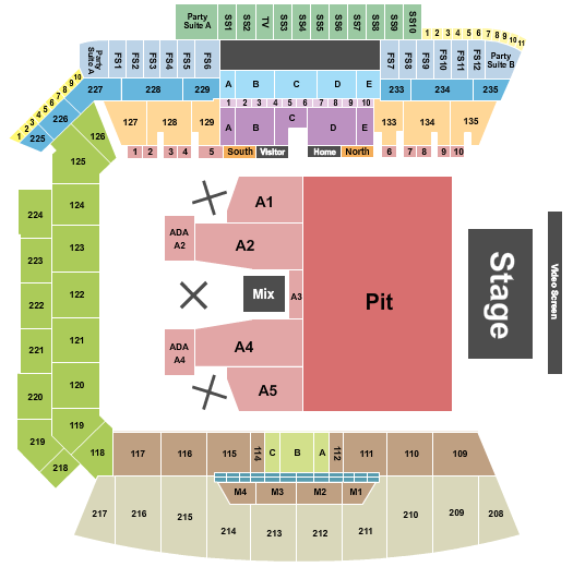 BMO Stadium Seating Chart: Iron Maiden
