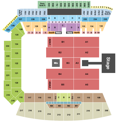 BMO Stadium Seating Chart: Junior H