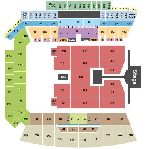 BMO Stadium Seating Chart: Seventeen