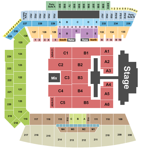BMO Stadium Seating Chart: Seventeen