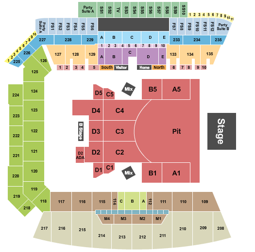 BMO Stadium Seating Chart: Twenty One Pilot
