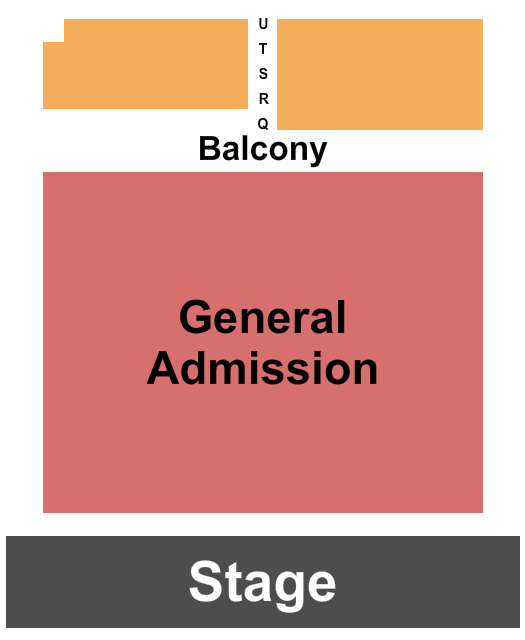 BNH Stage at The Capitol Center for the Arts Seating Chart: Endstage GA/Balc
