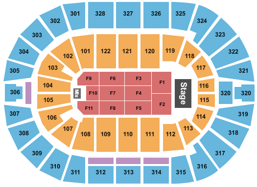 BOK Center Seating Chart: Jeff Dunham 2023