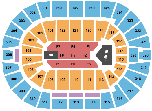 BOK Center Seating Chart: Jelly Roll