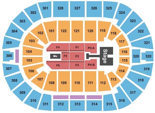 BOK Center Seating Chart: Kelsea Ballerini