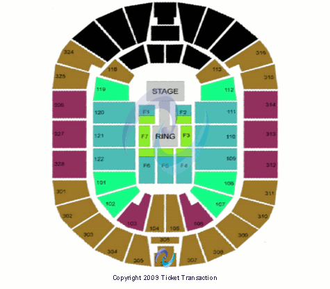 Bank Of Oklahoma Center seating chart