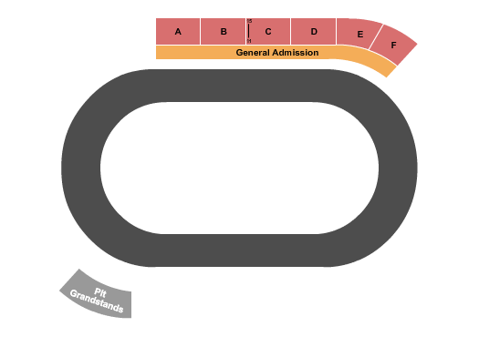 Bakersfield Speedway Seating Chart: World of Outlaws