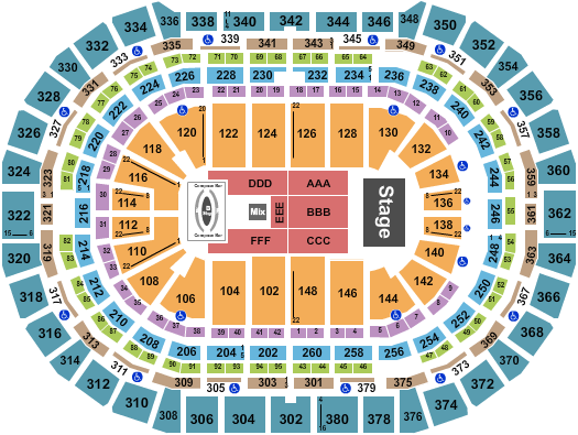 Ball Arena Seating Chart: Carin Leon