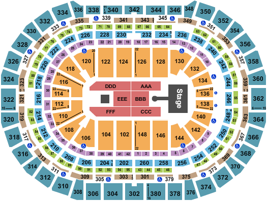 Ball Arena Seating Chart: Kali Uchis