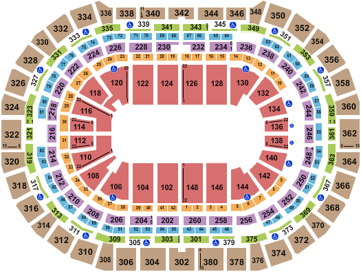 Ball Arena Seating Chart: Monster Trucks