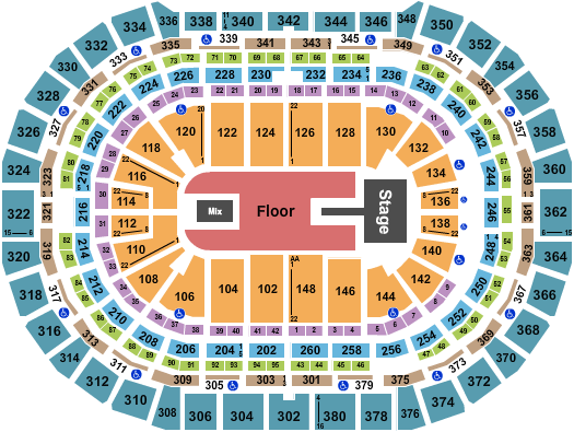 Ball Arena Seating Chart: Playboi Carti