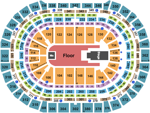 Ball Arena Seating Chart: Playboi Carti