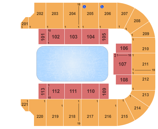 BancorpSouth Arena Seating Chart: Disney On Ice