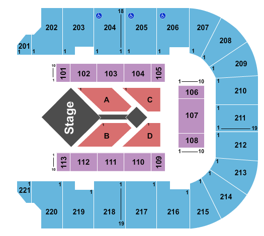 BancorpSouth Arena Seating Chart: Casting crowns